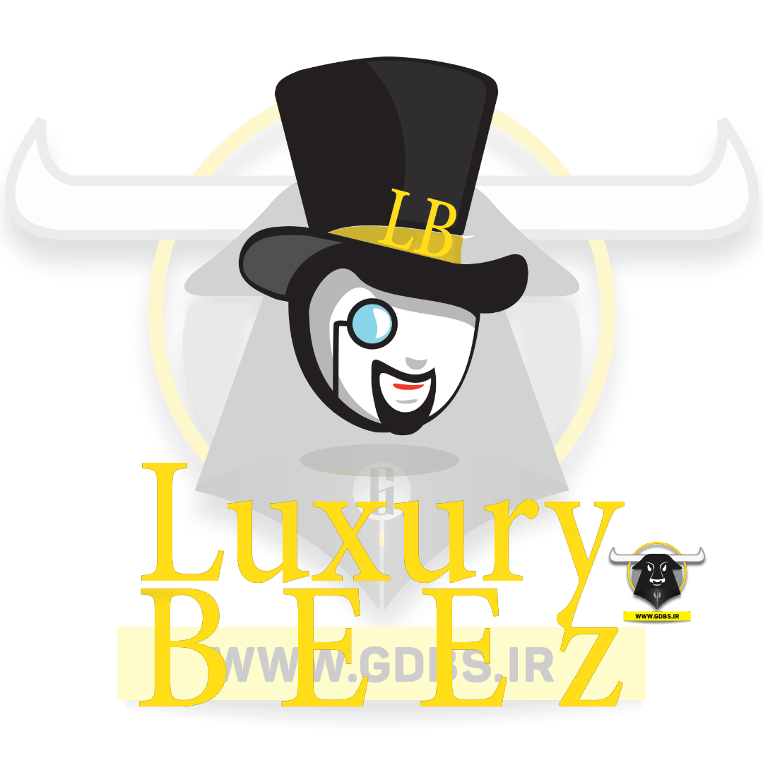 لوگوی لاکری بیز luxurybeez logo